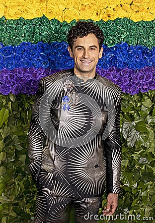 Brandon Uranowitz at 2019 Tony Awards Editorial Stock Photo